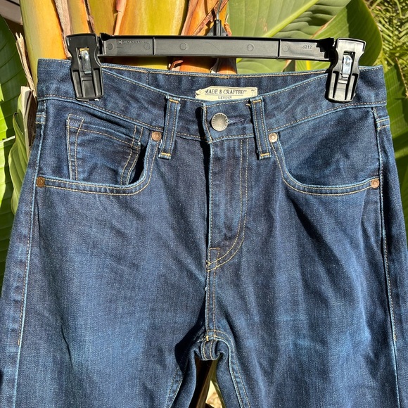 Levi’s Made & Crafted Tack Slim Blue Jeans Classic Comfort Traditional Unisex - Picture 11 of 11